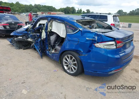 2017 Ford Fusion Se из США, поврежденный, VIN 3FA6P0HD9HR377280